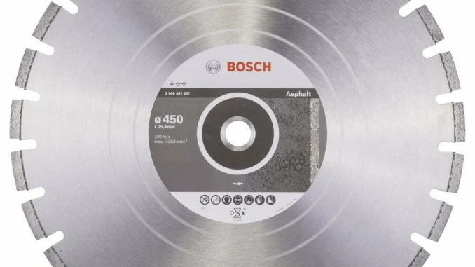 Bosch - Standard Seri Asfalt İçin Elmas Kesme Diski 450 mm