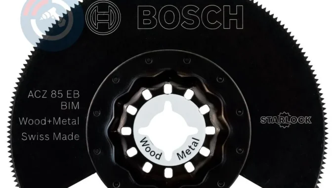 Bosch - Starlock - ACZ 85 EB - BIM Ahşap ve Metal İçin Segman Testere Bıçağı, Bombeli 1'li