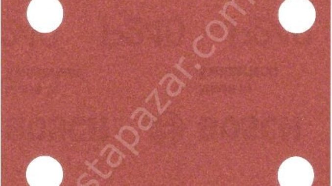Bosch - Titreşimli Zımpara Kağıdı 10'lu, 93 x 185 mm 240 Kum 8 Delik Bosch - Titreşimli Zımpara Kağıdı 10'lu, 93 x 185 mm 240 Kum 8 Delik