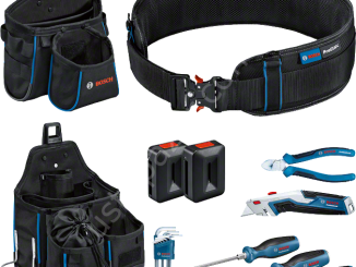 1600A02H5C Bosch Profesyonel El Aleti Seti 6 Parça + Çanta ve Kemer Seti