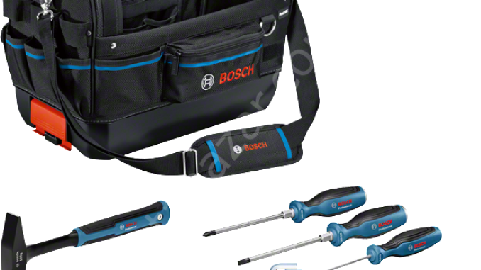 1600A02H5B Bosch Profesyonel El Aleti Seti 8 Parça + GWT 20 Çanta
