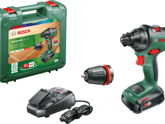 Bosch AdvancedDrill 18 Çift Akülü Delme Vidalama Makinesi 18V (2 x 2,5 Ah) + Şarj Cihazı AL 1830 CV 06039B5005